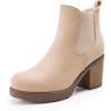 Nude-suede