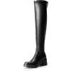 imageDREAM PAIRS Womens Knee High Boots Platform Over The Knee High Chunky Heel Fashion Boots for WomenBlackpu
