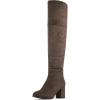 imageDREAM PAIRS Womens Thigh High Block Heel Over The Knee BootsKhaki