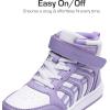 imageDREAM PAIRS Boys Girls Sneaker High Top Basketball Shoes Kids LilLegends JuniorFly Jumpers Sports Shoes for Athletic School GymWhitePurple