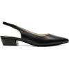 imageDREAM PAIRS Kitten Slingback Low Block Heels for Women Pointed Closed Toe Business Dress Shoes Wedding Party Comfortable Pumps ShoesBlack