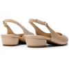 imageDREAM PAIRS Kitten Slingback Low Block Heels for Women Pointed Closed Toe Business Dress Shoes Wedding Party Comfortable Pumps ShoesNude