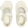 imageDREAM PAIRS Toddler Girls Dress Shoes Mary Jane Flats Girls School Uniform Flats Bow Ballerina ShoesIvorySatin