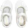 imageDREAM PAIRS Toddler Girls Dress Shoes Mary Jane Flats Girls School Uniform Flats Bow Ballerina ShoesWhiteSatin