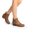imageDREAM PAIRS Womens Ankle Boots Classic Low Chunky Heel Side Zipper Booties ShoesTanpu