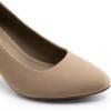 imageDREAM PAIRS Womens Block Heels Closed Toe High Chunky Rounded Toe Pumps Comfortable Slip On Work ShoesKhaki