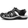 imageDREAM PAIRS Womens Closed Toe Hiking Summer Outdoor Sport Athletic SandalsBlackknit