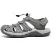 imageDREAM PAIRS Womens Closed Toe Hiking Summer Outdoor Sport Athletic SandalsGrey