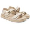 imageDREAM PAIRS Womens Comfortable Open Toe Flat Sandals Fashion One Band Summer Dessy SandalsNude