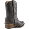 imageDREAM PAIRS Womens Cowboy Cowgirl Western Ankle Boots Low Chunky Heels Square Toe Fall Short Booties ShoesGrey