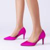 imageDREAM PAIRS Womens High Heel Closed Toe Dress Shoes Pumps Elegant Stiletto DOrsay Slip OnHot Pinksatin