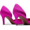 imageDREAM PAIRS Womens High Heel Closed Toe Dress Shoes Pumps Elegant Stiletto DOrsay Slip OnHot Pinksatin