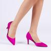 imageDREAM PAIRS Womens High Heel Closed Toe Dress Shoes Pumps Elegant Stiletto DOrsay Slip OnHot Pinksatin