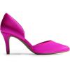 imageDREAM PAIRS Womens High Heel Closed Toe Dress Shoes Pumps Elegant Stiletto DOrsay Slip OnHot Pinksatin
