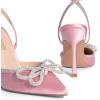 imageDREAM PAIRS Womens High Heels Destiny Closed Toe Strappy Heels Sexy Rhinestone Ankle Strap Pumps Wedding Bridal Party Dress Shoes DestinyPink