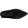 imageDREAM PAIRS Womens Mid Calf Slouchy Boots Pointed Toe Heeled Boots Zip Fashion Dressy BootBlacksuede