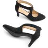 imageDREAM PAIRS Womens Pumps Closed Pointed Toe Kitten Heels Elegant Party Wedding Dress Shoes for WomenBlack
