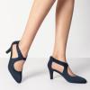 imageDREAM PAIRS Womens Pumps Closed Pointed Toe Kitten Heels Elegant Party Wedding Dress Shoes for WomenNavy