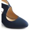 imageDREAM PAIRS Womens Pumps Closed Pointed Toe Kitten Heels Elegant Party Wedding Dress Shoes for WomenNavy