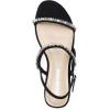 imageDREAM PAIRS Womens Rhinestone Sandals Open Toe Casual Dressy Sparkly Comfortable Flat Summer ShoesBlack