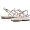 imageDREAM PAIRS Womens Rhinestone Sandals Open Toe Casual Dressy Sparkly Comfortable Flat Summer ShoesSilver