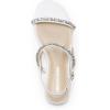imageDREAM PAIRS Womens Rhinestone Sandals Open Toe Casual Dressy Sparkly Comfortable Flat Summer ShoesWhite