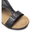 imageDREAM PAIRS Womens Sandals Arch Support TStrap Orthopedic Flat Sandals Comfortable Summer ShoesGrey