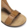 imageDREAM PAIRS Womens Sandals Arch Support TStrap Orthopedic Flat Sandals Comfortable Summer ShoesTan