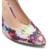 imageWomens Closed Toe High Heels Dress Pointed Toe Wedding Pump ShoesFloral