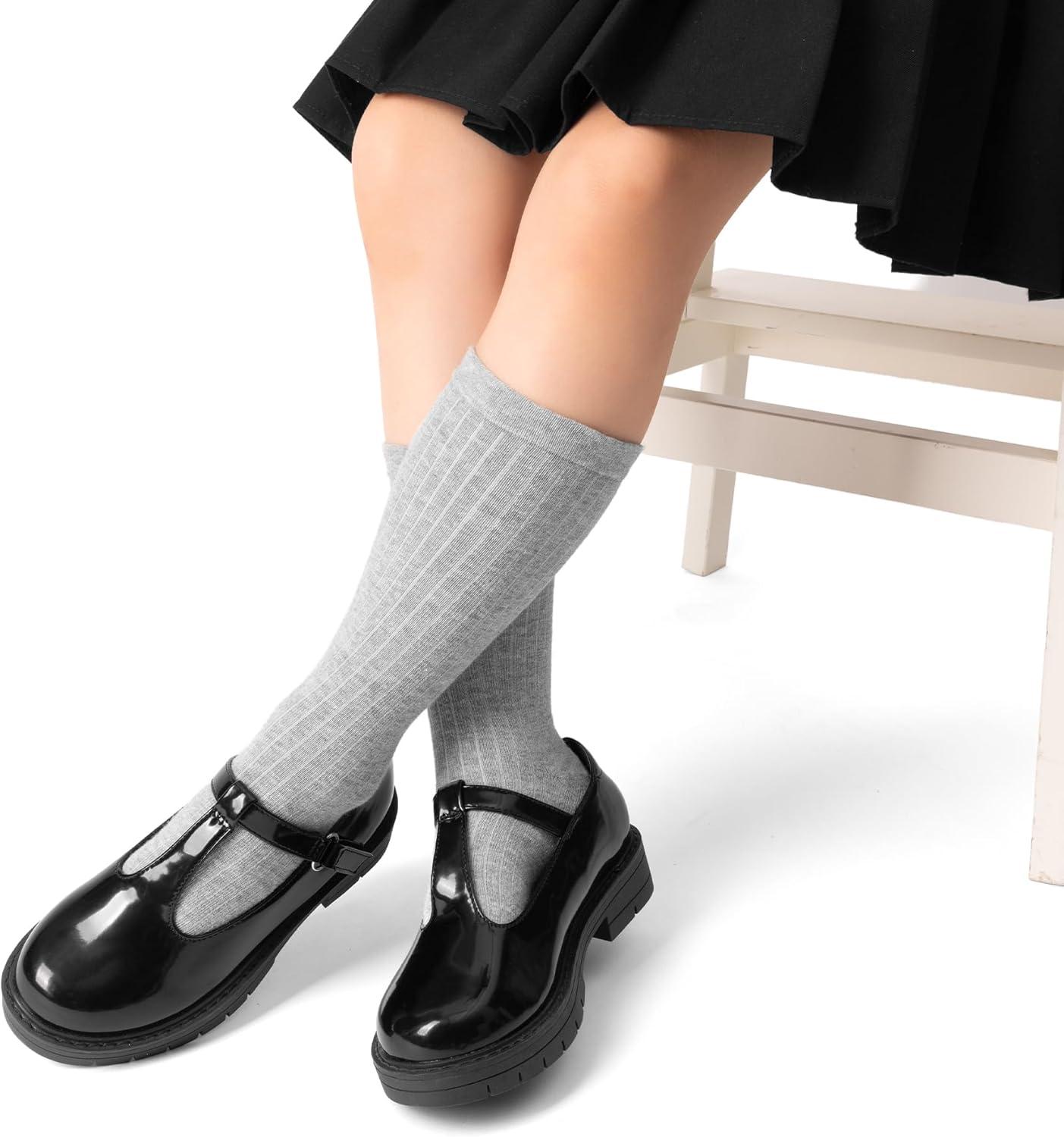 imageDREAM PAIRS Girls Mary Jane Dress Shoes Chunky Platform School Uniform Shoes TStrap Oxfords Loafers Star FlatsAll Black