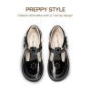 imageDREAM PAIRS Girl Mary Jane Dress Shoes  Ballet Flats for Girl School Uniform Shoes for Toddler Little GirlsAll Black