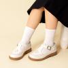 imageDREAM PAIRS Girl Mary Jane Dress Shoes  Ballet Flats for Girl School Uniform Shoes for Toddler Little GirlsWhite