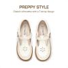 imageDREAM PAIRS Girl Mary Jane Dress Shoes  Ballet Flats for Girl School Uniform Shoes for Toddler Little GirlsWhite