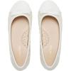 imageDREAM PAIRS Girls Dress Shoes Flower Girl Slipon Bow Ballet Flats for Wedding Party School Little KidBig KidBeigeWhite