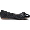 imageDREAM PAIRS Girls Dress Shoes Flower Girl Slipon Bow Ballet Flats for Wedding Party School Little KidBig KidBlack
