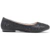 imageDREAM PAIRS Girls Dress Shoes Slipon Rhinestone Glitter Ballet Flats for Wedding Party Birthday Prom Little KidBig KidNina100black Glitter