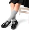 imageDREAM PAIRS Girls Mary Jane Dress Shoes Chunky Platform School Uniform Shoes TStrap Oxfords Loafers Star FlatsAll Black