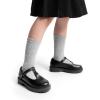 imageDREAM PAIRS Girls Mary Jane Dress Shoes Chunky Platform School Uniform Shoes TStrap Oxfords Loafers Star FlatsBlack
