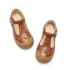 imageDREAM PAIRS Girls Mary Jane Dress Shoes School Uniform ToeProtective TStrap Ballet Flats Toddler Little KidBrown