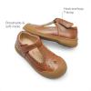 imageDREAM PAIRS Girls Mary Jane Dress Shoes School Uniform ToeProtective TStrap Ballet Flats Toddler Little KidBrown