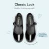 imageDREAM PAIRS Girls Mary Jane Flats School Uniform Dress ShoesAll Black