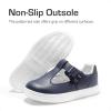 imageDREAM PAIRS Girls Mary Jane School Uniform Shoes TStrap Flat Sneakers for ToddlerLittle KidNavy