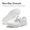 imageDREAM PAIRS Girls Mary Jane School Uniform Shoes TStrap Flat Sneakers for ToddlerLittle KidWhite