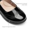 imageDREAM PAIRS Girls School Uniform Shoes Mary Jane Black FlatsAll Black