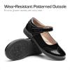 imageDREAM PAIRS Girls School Uniform Shoes Mary Jane Black FlatsAll Black