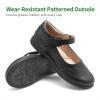 imageDREAM PAIRS Girls School Uniform Shoes Mary Jane Black FlatsBlack