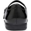 imageDREAM PAIRS Girls School Uniform Shoes Mary Jane Dress Flats for Little KidBig KidBlackPat