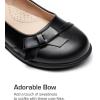 imageDREAM PAIRS Girls School Uniform Shoes Mary Jane Dress Flats for Little KidBig KidBlackPu