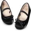 imageDREAM PAIRS Toddler Girls Dress Shoes Party Wedding Flower Girl Ballet FlatsAll Black