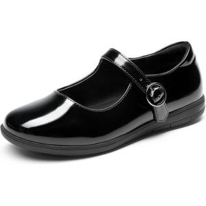 imageDREAM PAIRS Girls Mary Jane Flats School Uniform Dress ShoesAll Black